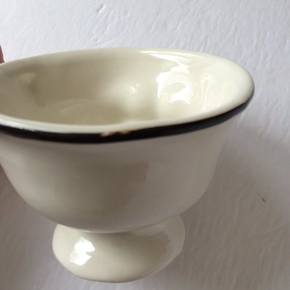 Baileys Irish Cream Coffee Tea Cup Winking Man Face White Blue Green Bow Tie - Picture 8 of 8